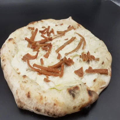 Pizza Alsacienne végane – 100% végétale